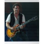 Neal Schon signed 10x8 colour photo. Schon is an American rock guitarist, songwriter, and