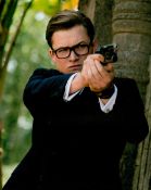 Taron Egerton signed 10x8 Kingsman colour photo. Taron Egerton ( born 10 November 1989) is a Welsh