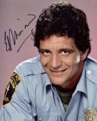 Hill Street Blues actor Ed Marinaro as Officer Coffey signed 8x10 photo. Good condition. All