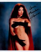 Brinke Stevens signed 10x8 colour photo. Brinke Stevens (born Charlene Elizabeth Brinkman; September