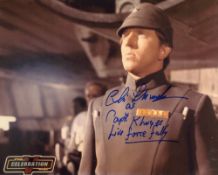 Star Wars 8x10 photo signed by the recently deceased actor Christopher Muncke who played Captain
