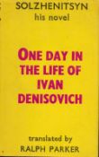 One Day in the Life of Ivan Denisovich by Alexander Solzhenitsyn Hardback Book 1963 First English