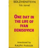 One Day in the Life of Ivan Denisovich by Alexander Solzhenitsyn Hardback Book 1963 First English