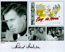Michael Medwin signed Carry on Nurse 10x8 montage photo. Good condition. All autographs come with