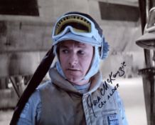 Star Wars The Empire Strikes Back 8x10 photo signed by Jack McKenzie as Cal Alder. Good condition.