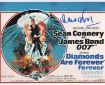 007 James Bond girl Lana Wood signed Diamonds are Forever 8x10 photo. Good condition. All autographs