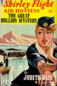 Shirley Flight Air Hostess The Great Bullion Mystery by Judith Dale Hardback Book date and edition
