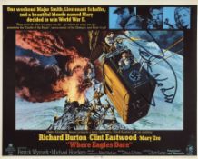 Where Eagles Dare. 8x10 photo from the British war movie Where Eagles Dare signed by actor Derren