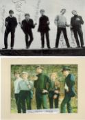 Manfred Mann Multi Signed Black and White Photo. Good condition. All autographs come with a