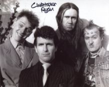 The Young Ones BBC comedy series 8x10 photo signed by actor Christopher Ryan. Good condition. All