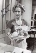 Fawlty Towers 8x12 inch photo signed by actress Connie Booth. Rare!. Good condition. All