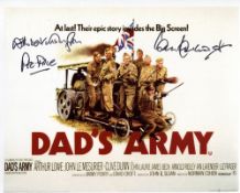 Dads Army 8x10 comedy photo signed by actor Ian Lavender as Private Pike. Good condition. All