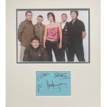 The Housemartins fully signed card 15x17 double mounted Photo. Good condition. All autographs come