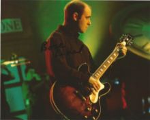 Musician Paul Arthurs, known as Bonehead, signed 10x8 colour photo in excellent condition. Paul