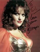 Dana Gillespie signed 10x8 colour photo. Gillespie is an English actress, singer and songwriter.