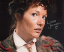 Doctor Who 8x10 photo signed by Doctor s assistant/companion, actress Louise Jameson. Good