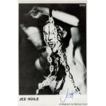 Jed Hoile signed 6x4 black and white photo. Hoile is known for Diamond Skulls (1989), Howard