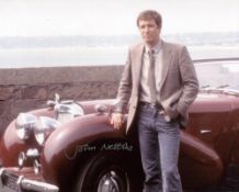 Bergerac, a lovely 8x10 photo signed by actor John Nettles as the TV detective Bergerac. Good