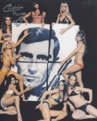 007 James Bond 8x10 promo photo signed by Bond girl Caroline Munro. Good condition. All autographs