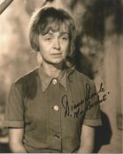 Actress Diana Sowle signed 10x8 black and white photo in character as Mrs Bucket in the 1971 film