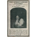 The Other London Galleries by Margaret E Tabor Hardback Book 1926 First Edition published by Methuen