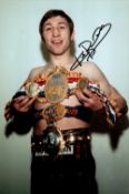 Boxing Ken Buchanan signed 15x10 colour photo. Good condition. All autographs come with a