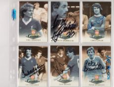 Autographed Liverpool Futura Trading Cards, Superbly Produced Cards From Their Platinum Liverpool