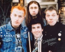 The Young Ones BBC comedy series 8x10 photo signed by actor Christopher Ryan. Good condition. All