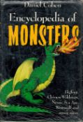 Encyclopaedia of Monsters by Daniel Cohen Hardback Book 1989 First Edition published by Michael O