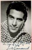 Ivor Emanuel signed 6x4 black and white vintage photo. Ivor Lewis Emmanuel (7 November 1927 – 20