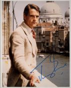 Jeremy Irons signed 10x8 colour photo. Irons is an English actor and activist. After receiving