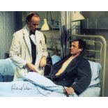 Richard Wilson and James Bolam signed 10x8 colour photo. Pictured in Only When I Laugh. Good