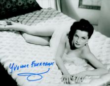 Yvonne Furneaux signed 10x8 black and white photo. Good condition. All autographs come with a