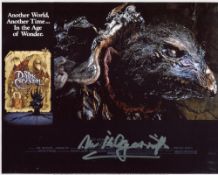 The Dark Crystal fantasy movie photo signed by actor Michael Kilgarriff. Good condition. All