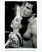 Tara Fitzgerald signed Sirens 10x8 black and white promo photo. Good condition. All autographs