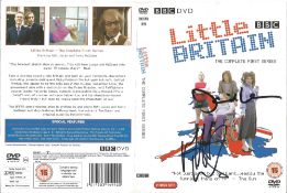 Comedians Matt Lucas and David Walliams signed DVD sleeve from the comedy sketch series Little
