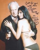 007 James Bond 8x10 The Spy Who Loved Me photo signed by Bond girl Caroline Munro. Good condition.
