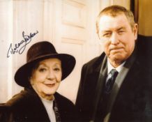 Midsomer Murders 8x10 scene photo signed by actress Thelma Barlow. Good condition. All autographs