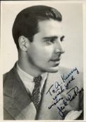 Jack La Rue signed 7 x 5 black and white photo. Jack La Rue was an American film and stage actor.