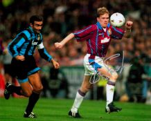 Steve Staunton signed Aston Villa 10x8 colour photo. Good condition. All autographs come with a