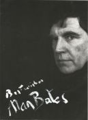 Actor Arthur Bates signed 12x8 image, which has been signed in white paint and glued onto backing