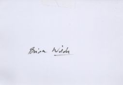 Actor Brian Wilde signed 6x4 white card. Brian George Wilde (13 June 1927 – 20 March 2008) was an