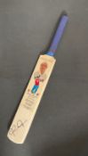 Graham Napier Signed Mini Art of Sport Cricket Bat. Commemorating Graham Napier's 152 Not Out for