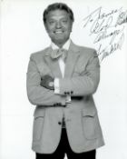 Guy Mitchell signed 10x8 black and white photo dedicated. Good condition. All autographs come with a