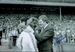 Lawrie McMenemy signed Southampton 12x8 black and white photo. Lawrence McMenemy MBE (born 26 July