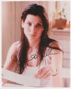Actor, Sandra Bullock signed 10x8 colour photograph. Bullock (born July 26, 1964) is an American