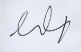 Actor George Mackay signed 6x4 white card. George Andrew J. MacKay ( born 13 March 1992) is a