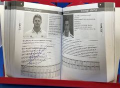 The Cricketers' Who's Who 2014 Signed By 84 Players And Umpires. Each Player/Umpire Has Signed On