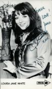 Louisa Jane White signed 6 x 4 black and white photo. Good condition. All autographs come with a