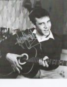 Singer, Marty Wilde signed 10x8 black and white photograph signed in silver marker pen. Wilde,